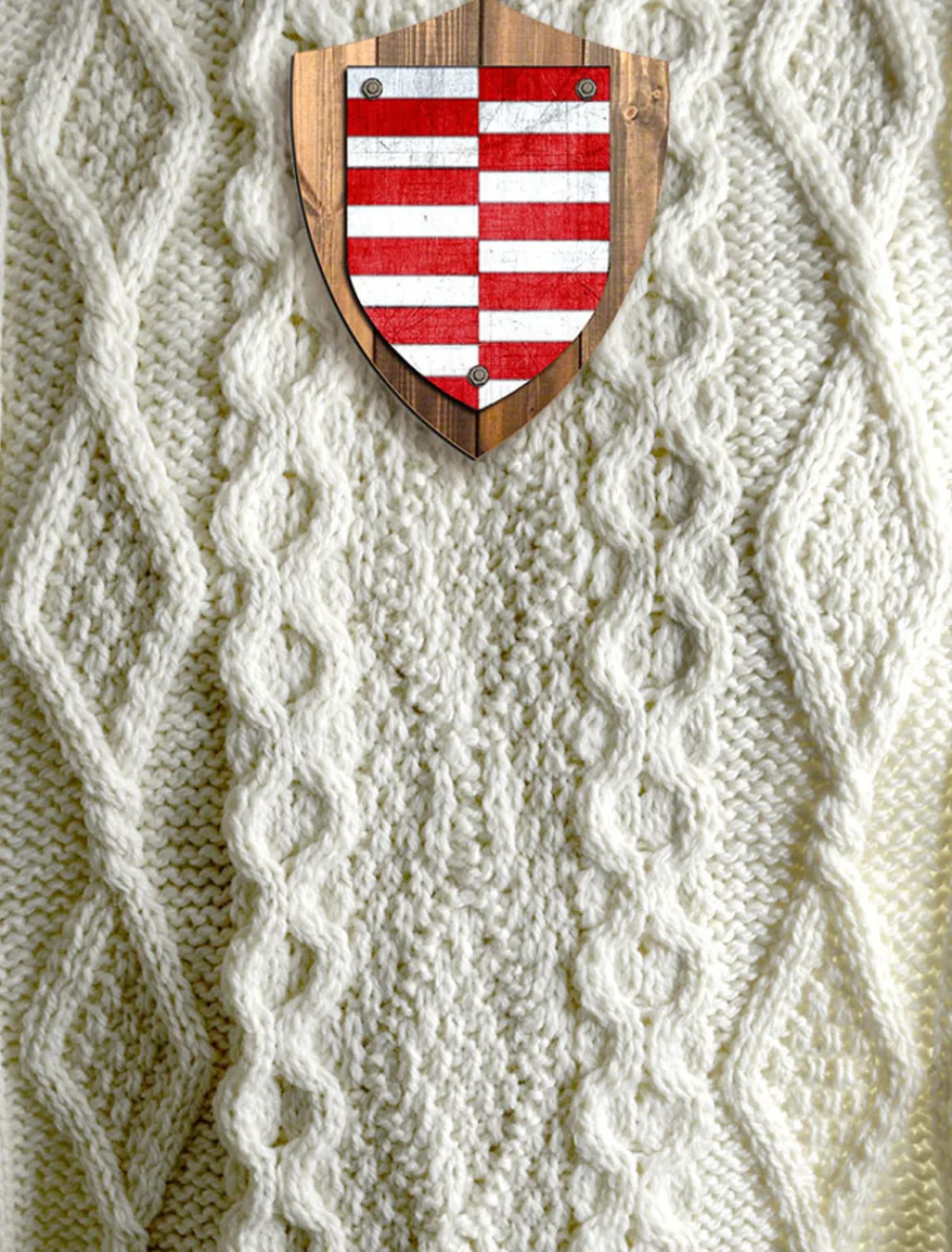 Glenaran Clan Throws^Barrett Clan Aran Throw