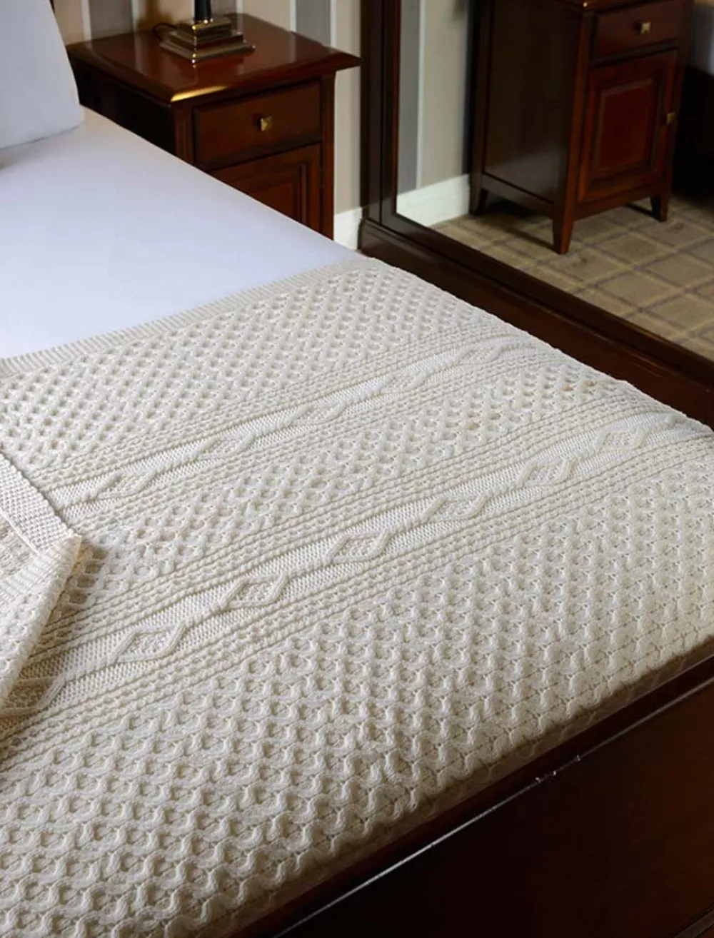 Glenaran Clan Throws^Duffy Clan Aran Throw