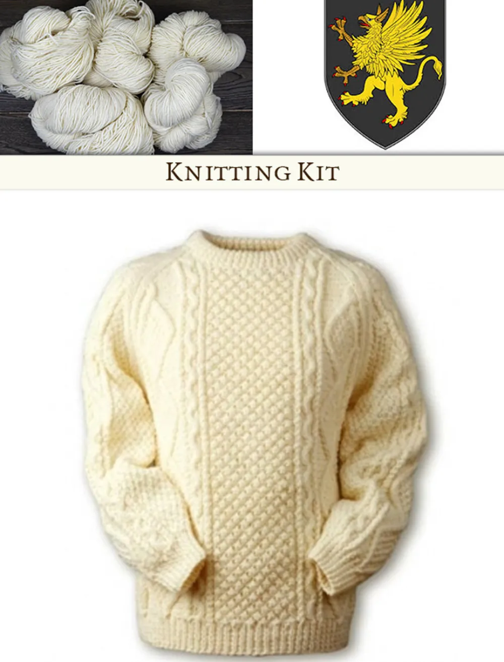 Glenaran Clan Knitting Patterns And Kits^Griffin Knitting Kit