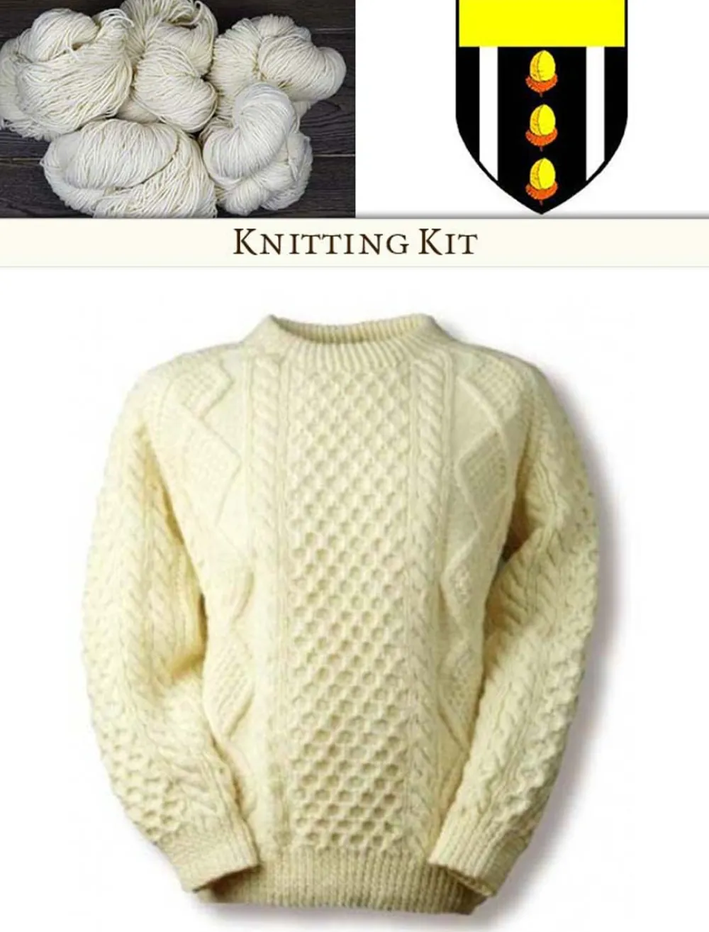 Glenaran Clan Knitting Patterns And Kits^Kelleher Knitting Kit