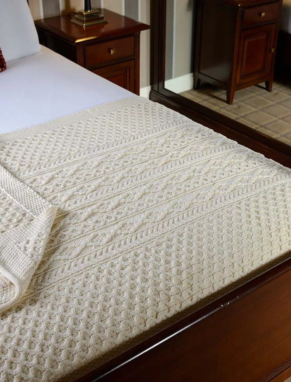 Glenaran Clan Throws^O'Connor Clan Aran Throw