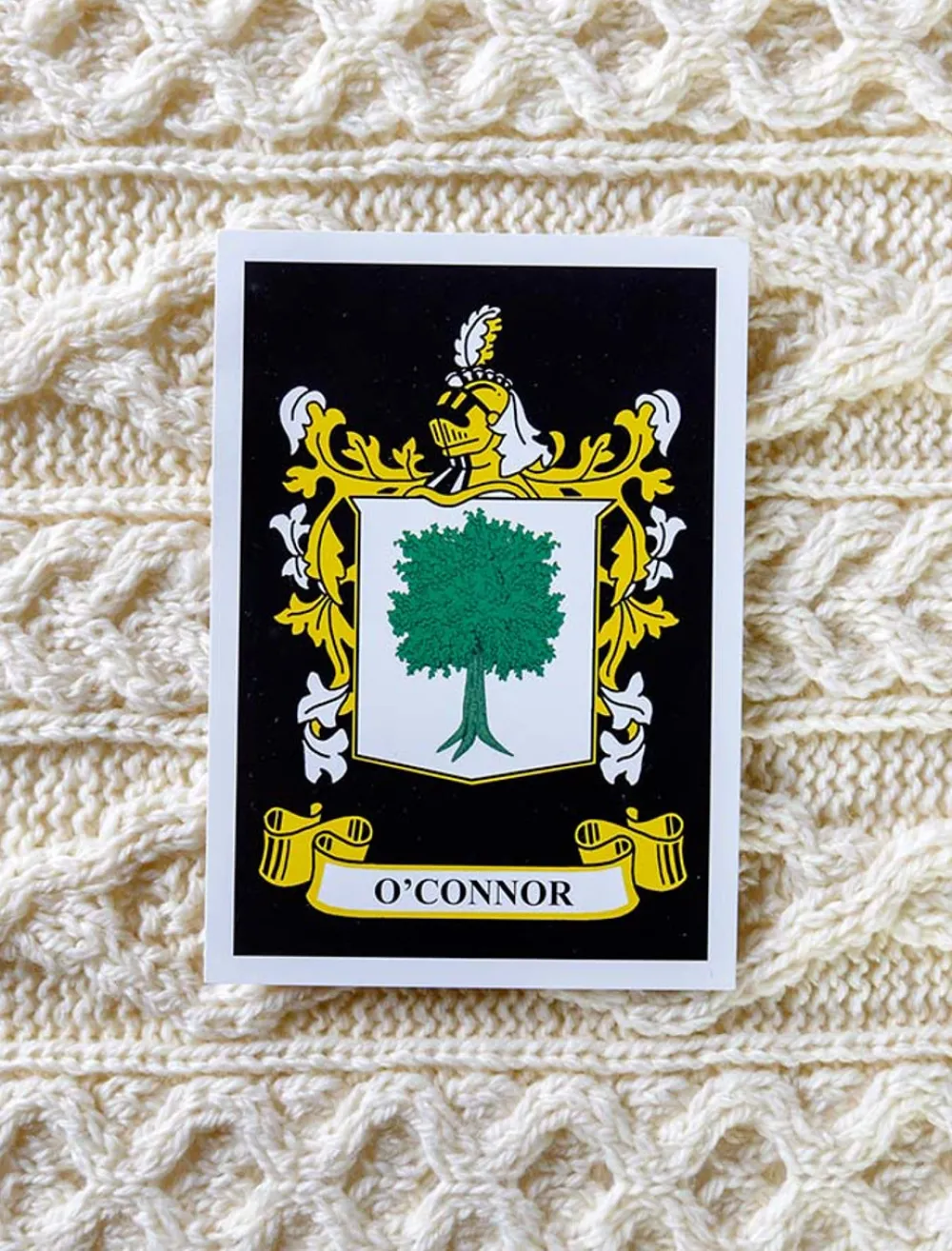 Glenaran Clan Throws^O'Connor Clan Aran Throw