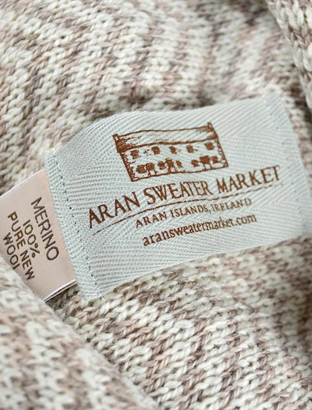 Glenaran Ponchos, Capes & Shawls^Herringbone Merino Poncho with Button Detail