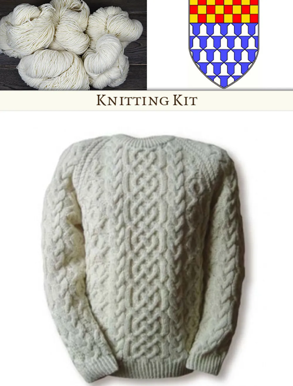 Glenaran Clan Knitting Patterns And Kits^Fleming Knitting Kit