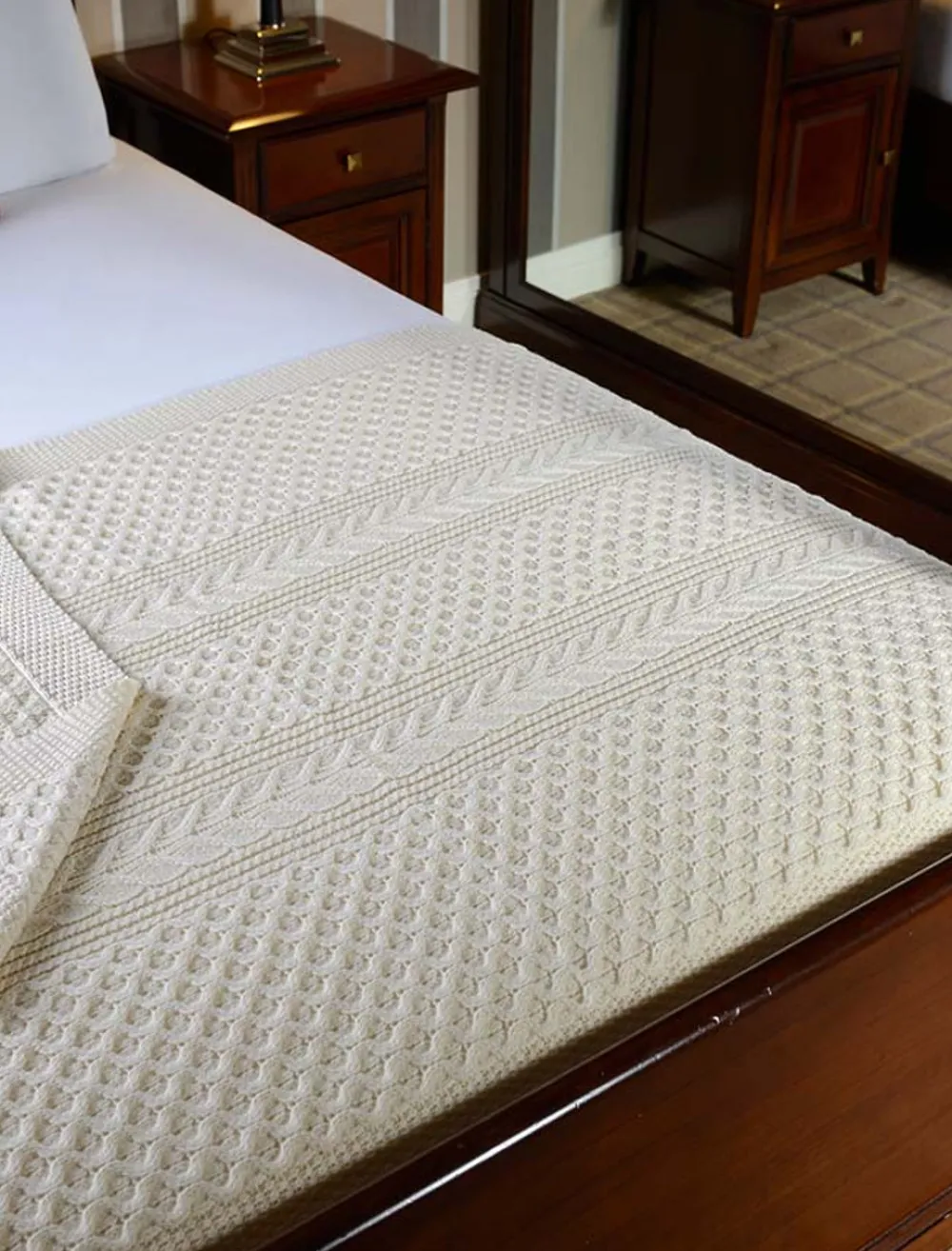 Glenaran Clan Throws^Hughes Clan Aran Throw