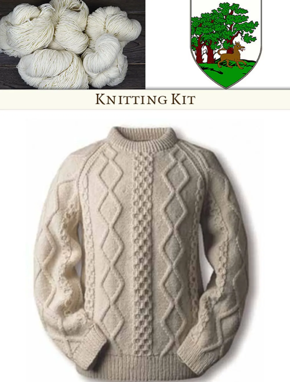 Glenaran Clan Knitting Patterns And Kits^Callaghan Knitting Kit