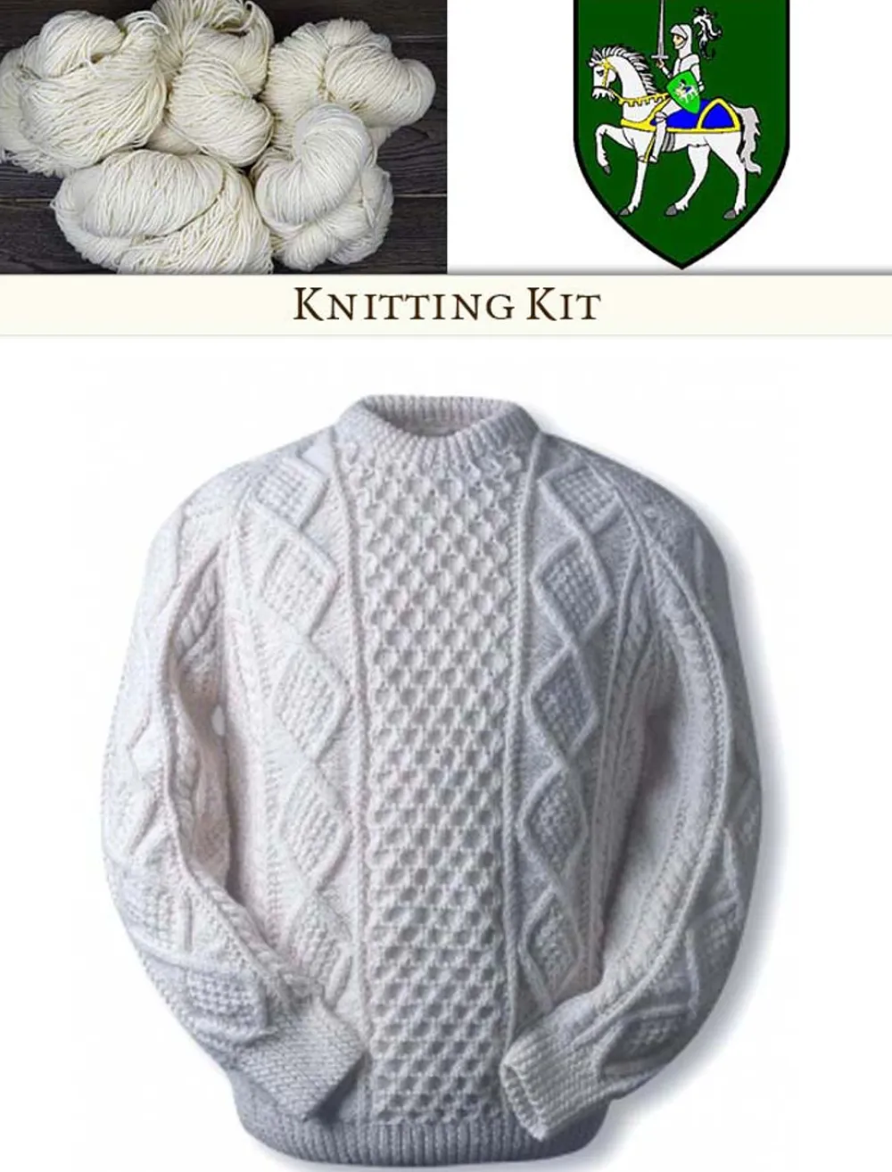 Glenaran Clan Knitting Patterns And Kits^Maguire Knitting Kit