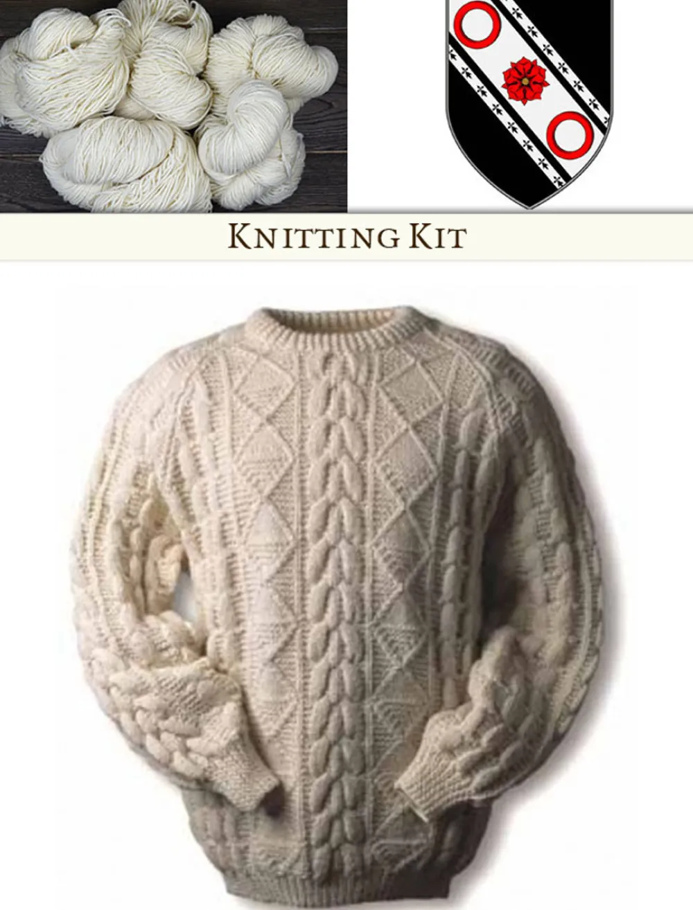 Glenaran Clan Knitting Patterns And Kits^Conway Knitting Kit