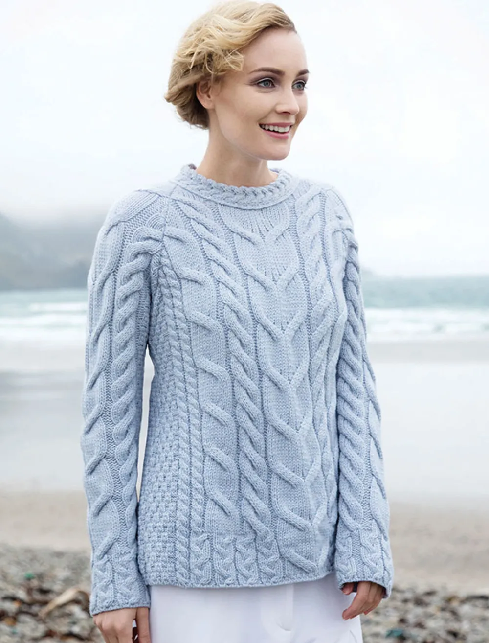 Glenaran Sweaters^Super Soft Luxury Cable Knit Aran