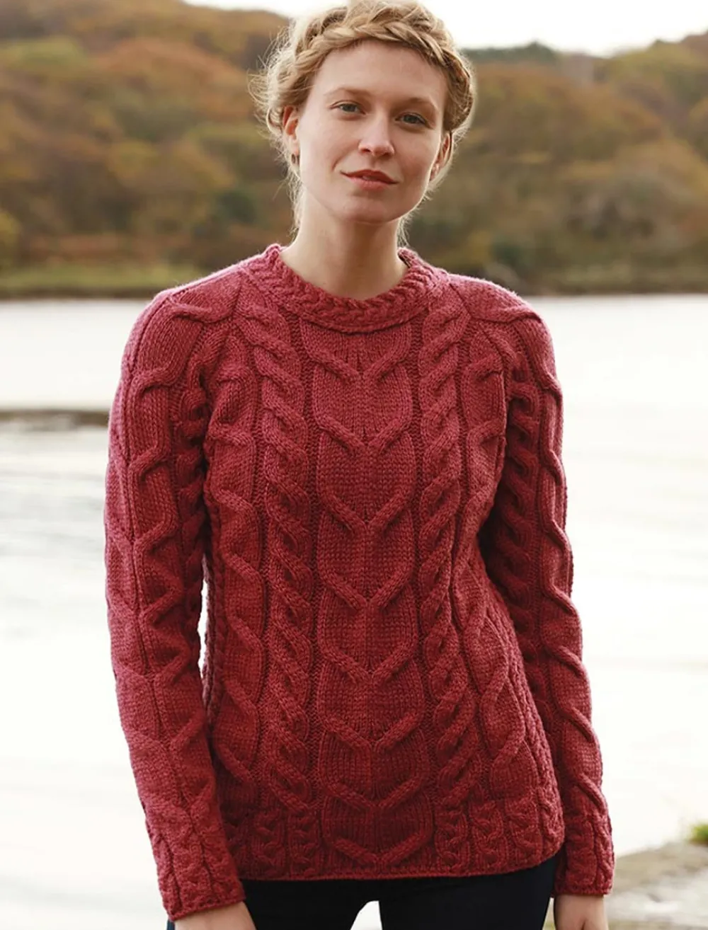 Glenaran Sweaters^Super Soft Luxury Cable Knit Aran