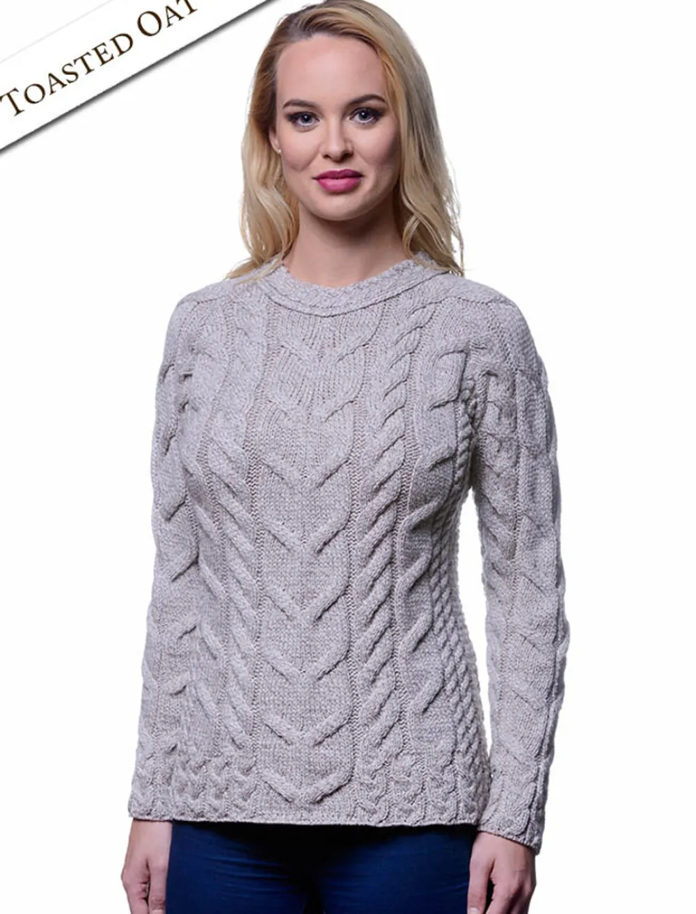 Glenaran Sweaters^Super Soft Luxury Cable Knit Aran