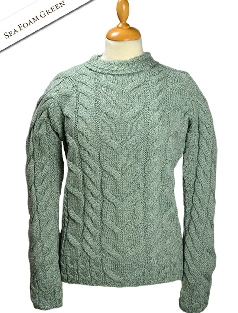 Glenaran Sweaters^Super Soft Luxury Cable Knit Aran