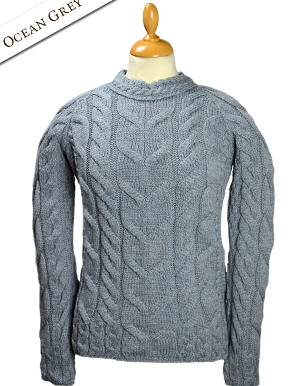 Glenaran Sweaters^Super Soft Luxury Cable Knit Aran