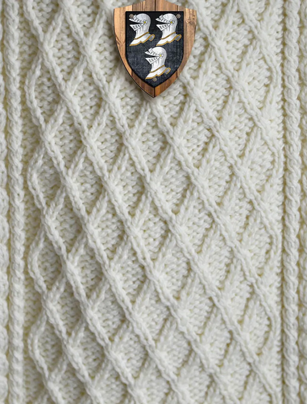 Glenaran Clan Throws^Kennedy Clan Aran Throw