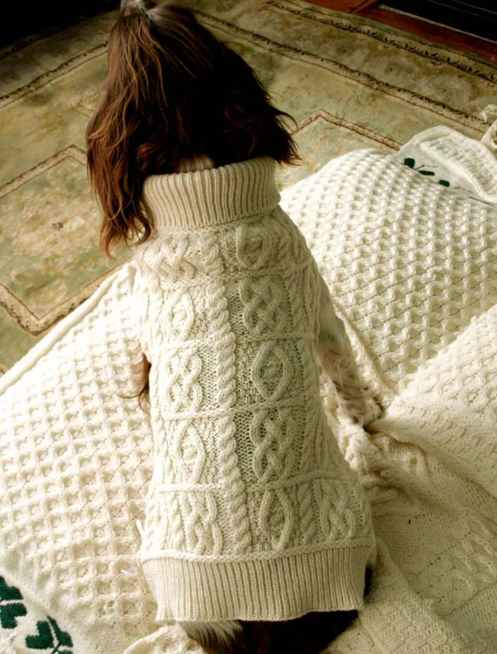 Glenaran Aran Design Homeware^Aran Dog Coat