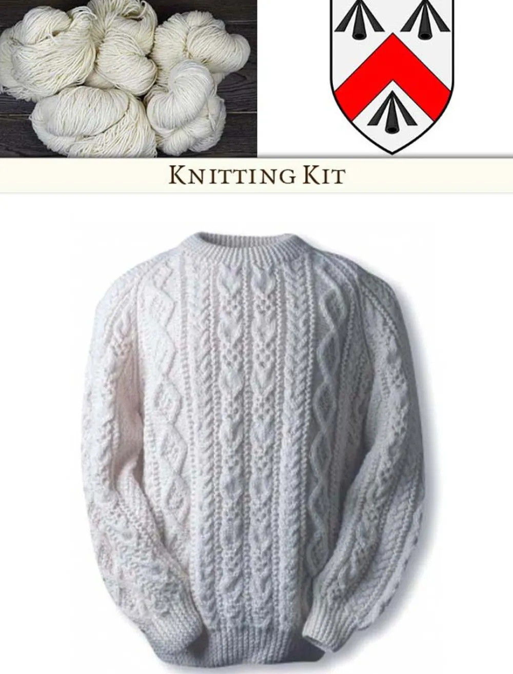 Glenaran Clan Knitting Patterns And Kits^Walsh Knitting Kit