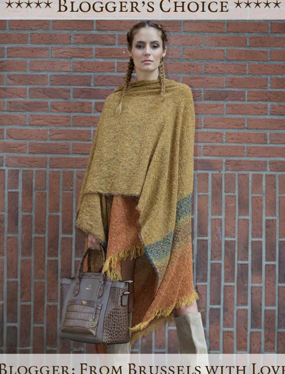 Glenaran Ponchos, Capes & Shawls^Lambswool Celtic Ruana Wrap