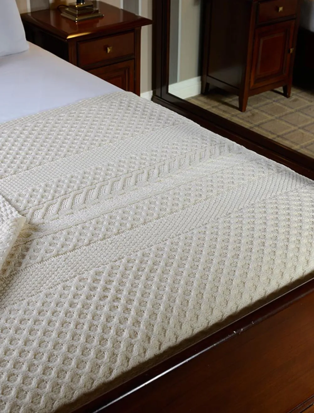 Glenaran Clan Throws^O'Rourke Clan Aran Throw