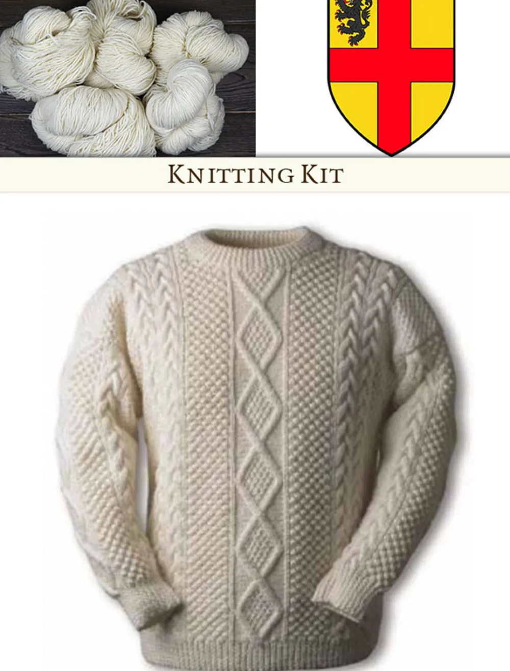 Glenaran Clan Knitting Patterns And Kits^Burke Knitting Kit