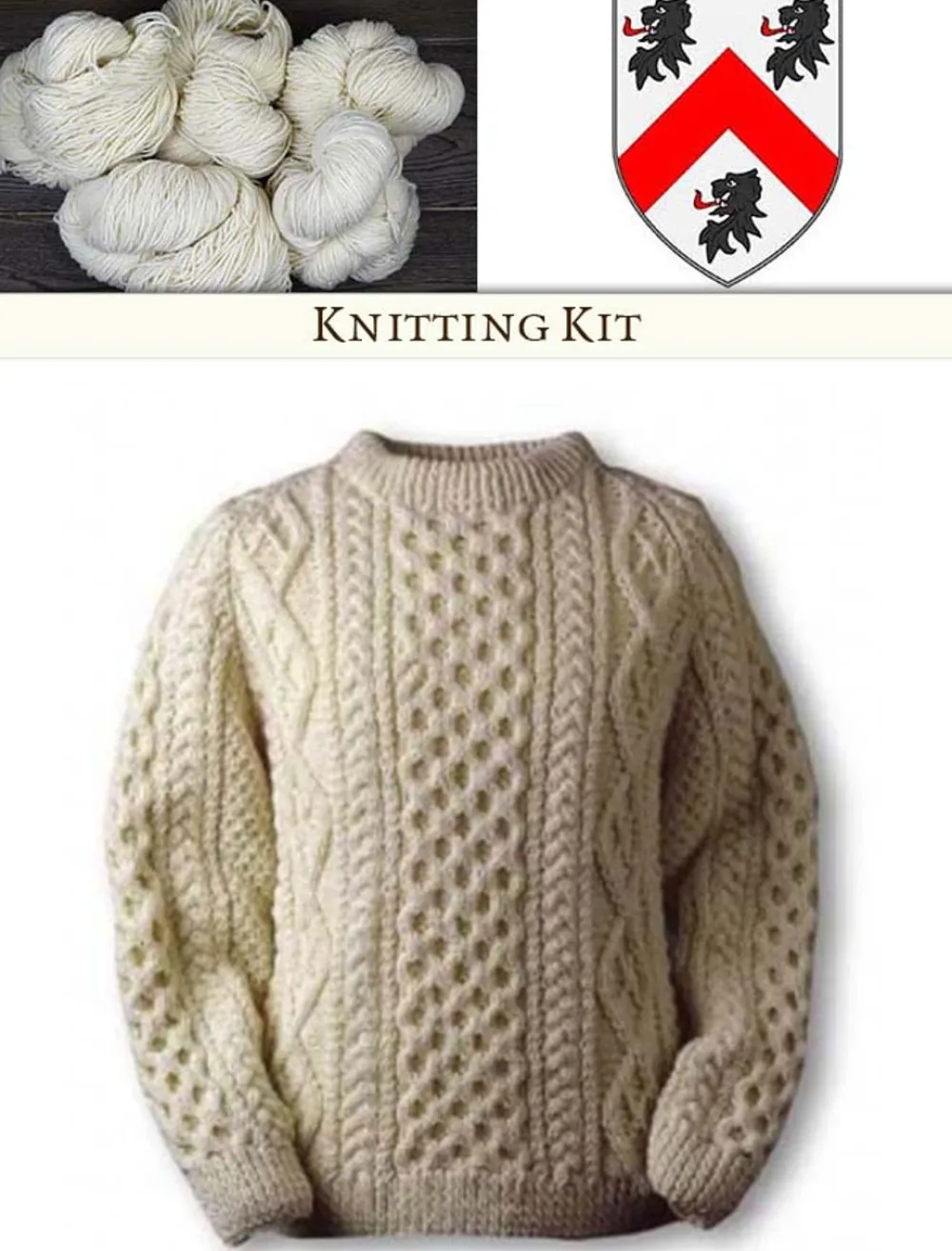 Glenaran Clan Knitting Patterns And Kits^Mulligan Knitting Kit