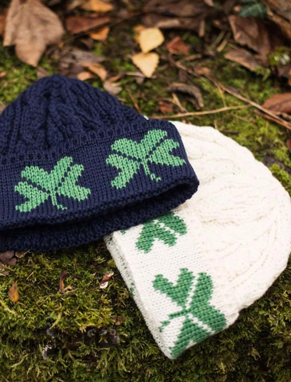 Glenaran Caps & Hats|Irish Wool Hats^Merino Wool Shamrock Hat