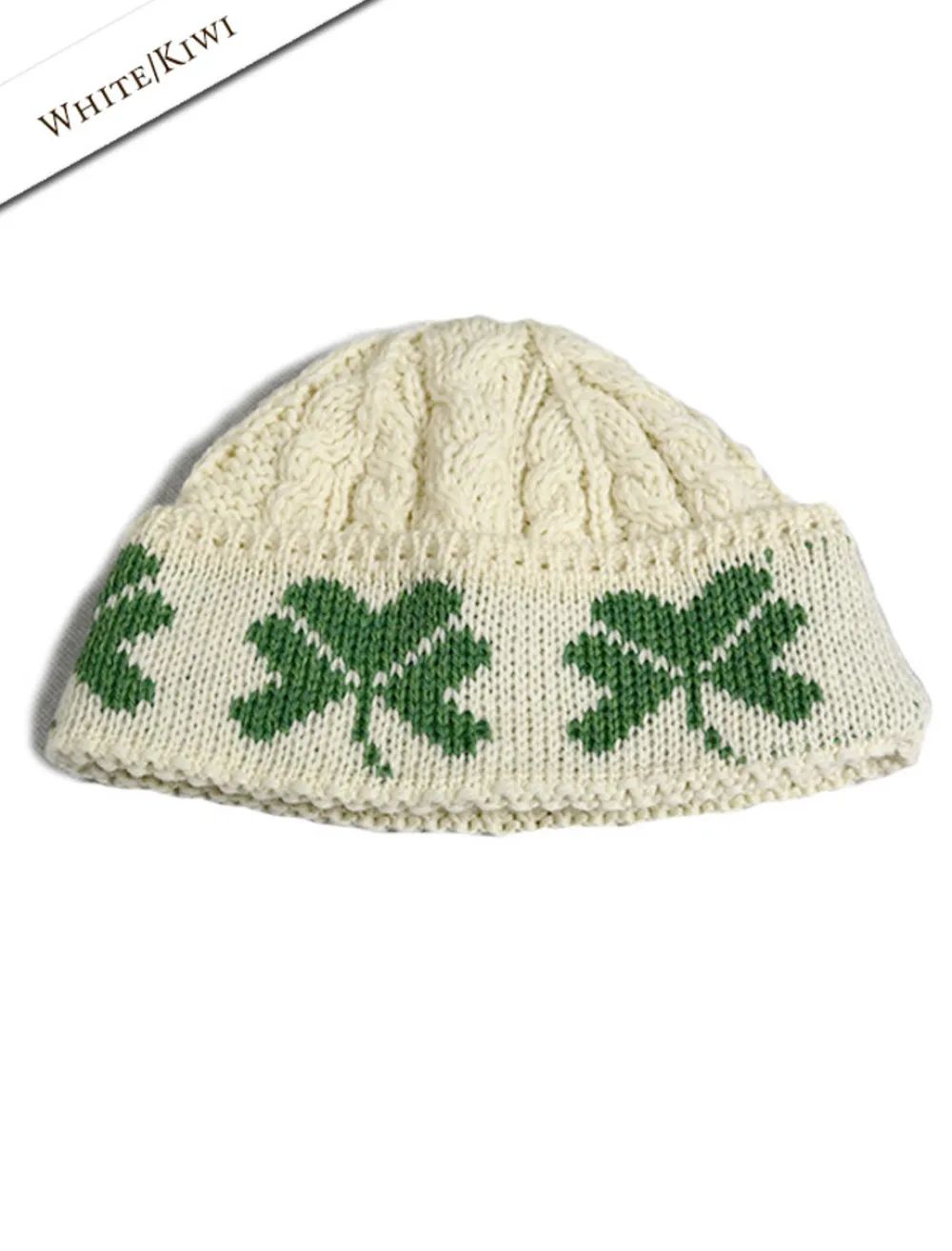 Glenaran Caps & Hats|Irish Wool Hats^Merino Wool Shamrock Hat