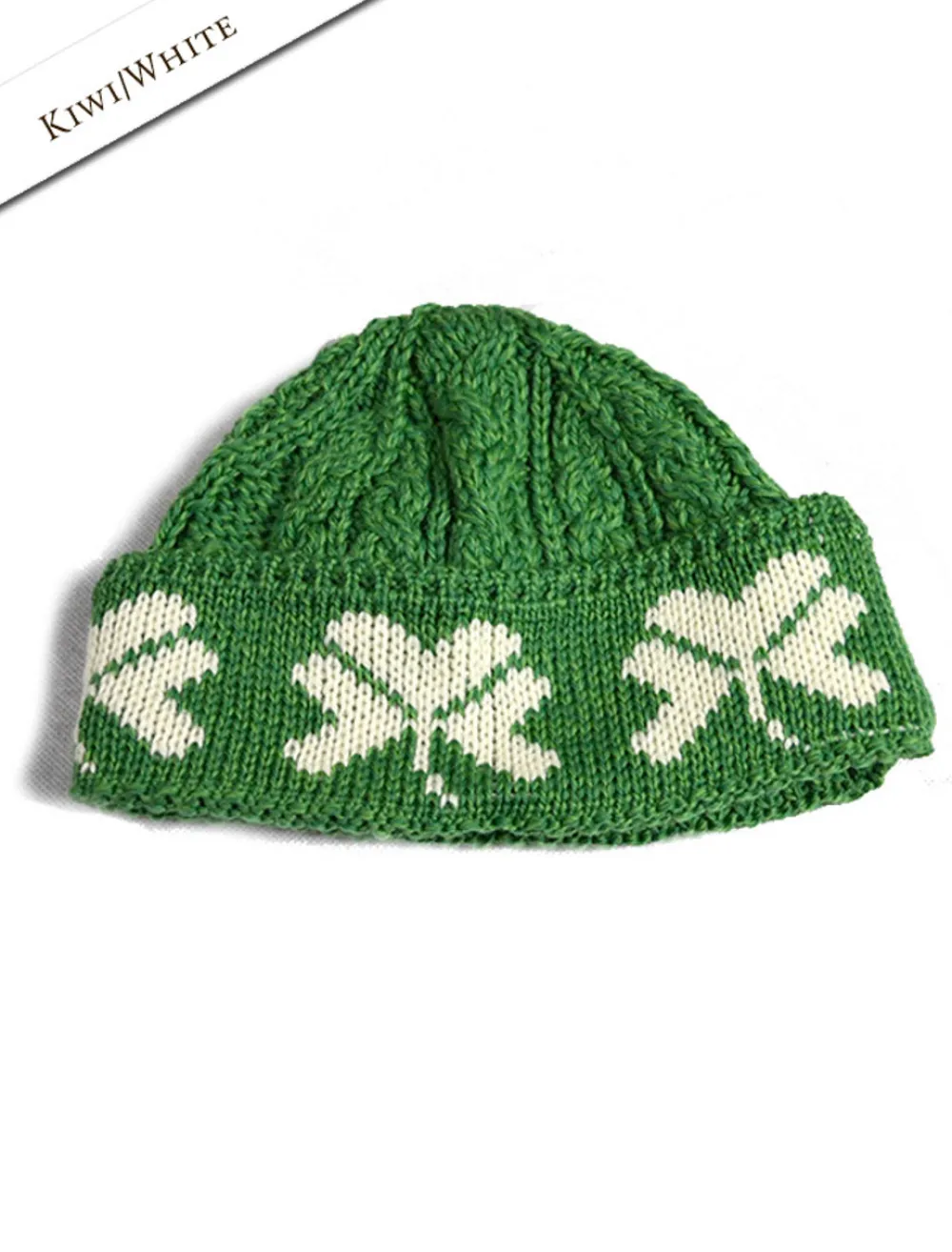 Glenaran Caps & Hats|Irish Wool Hats^Merino Wool Shamrock Hat