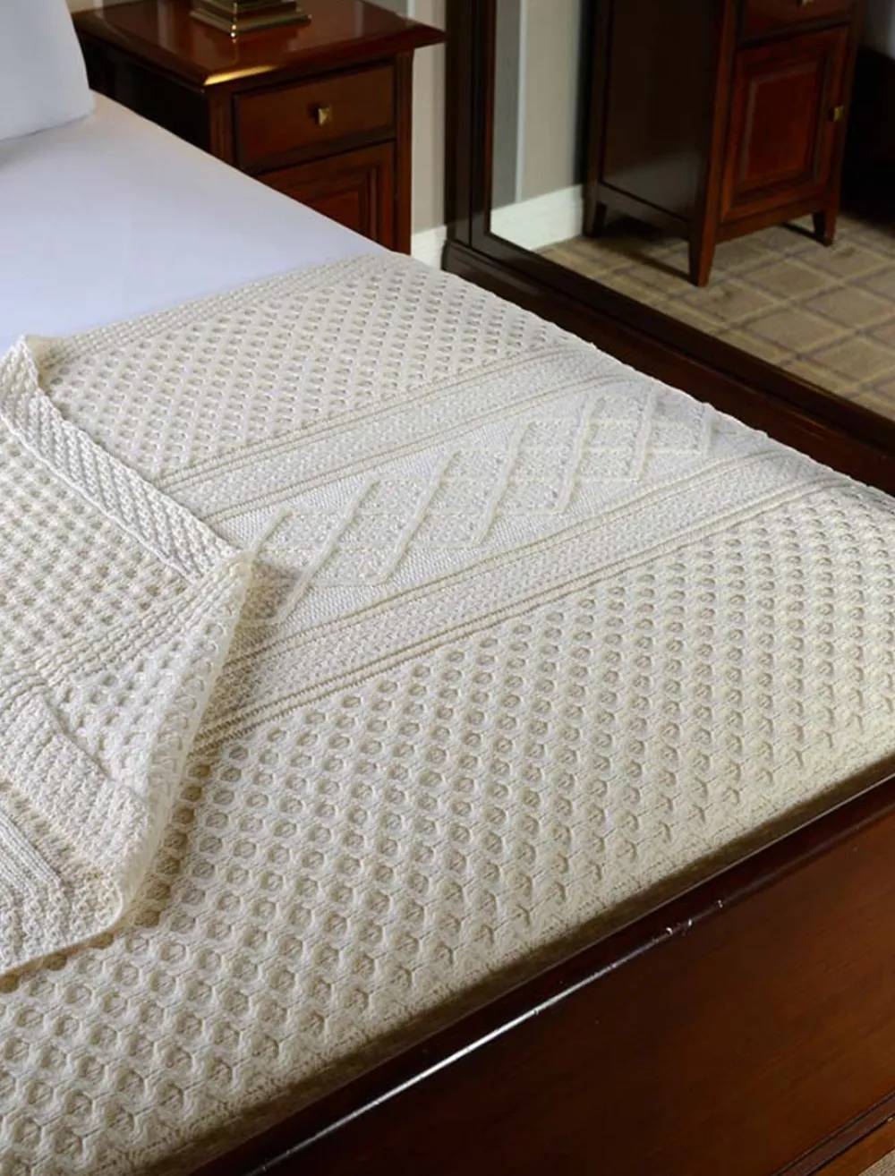 Glenaran Clan Throws^Nolan Clan Aran Throw