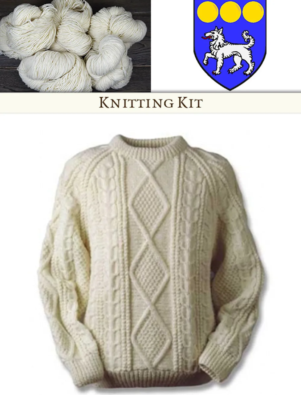 Glenaran Clan Knitting Patterns And Kits^Flynn Knitting Kit