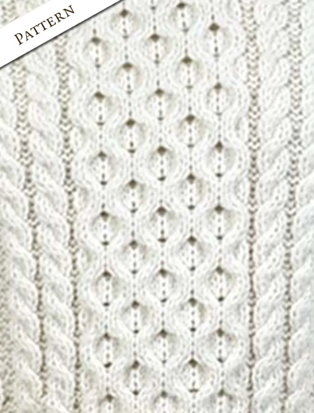 Glenaran Sweaters^Shawl Neck Honeycomb Sweater