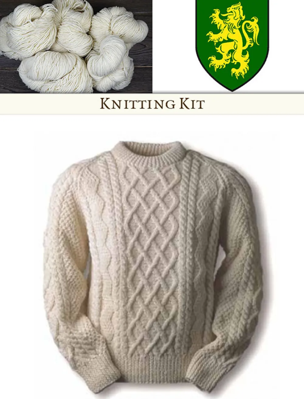 Glenaran Clan Knitting Patterns And Kits^Farrell Knitting Kit