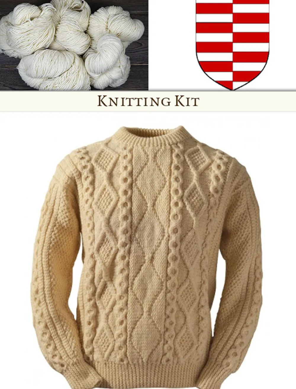 Glenaran Clan Knitting Patterns And Kits^Barrett Knitting Kit