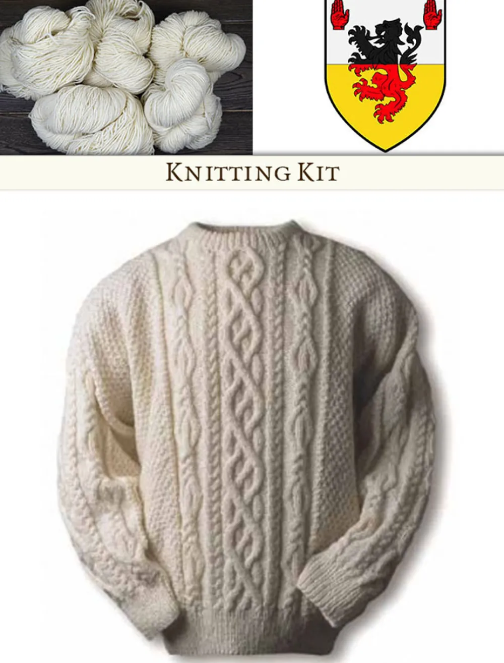 Glenaran Clan Knitting Patterns And Kits^Daly Knitting Kit