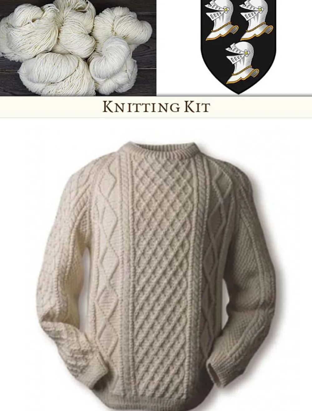 Glenaran Clan Knitting Patterns And Kits^Kennedy Knitting Kit