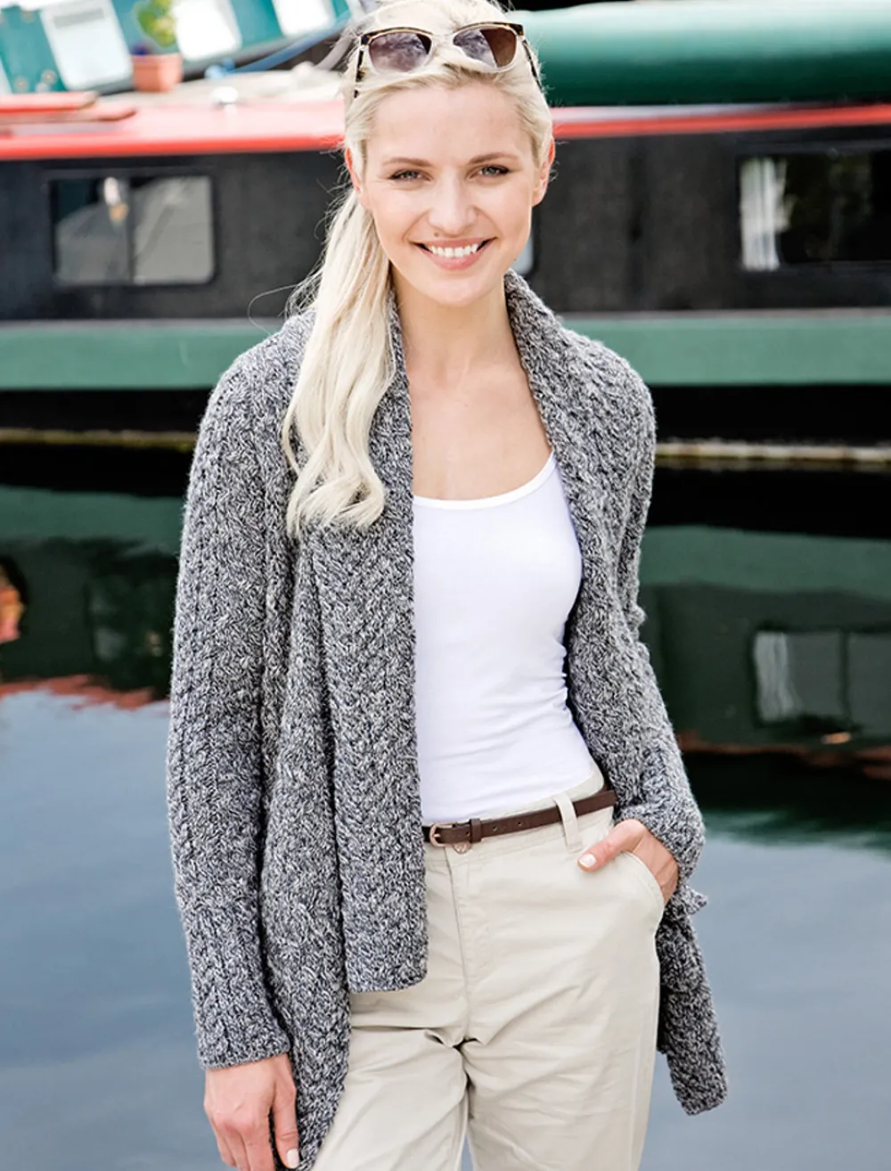 Glenaran Cardigans, Jackets & Coatigans^Waterfall Cable Cardigan