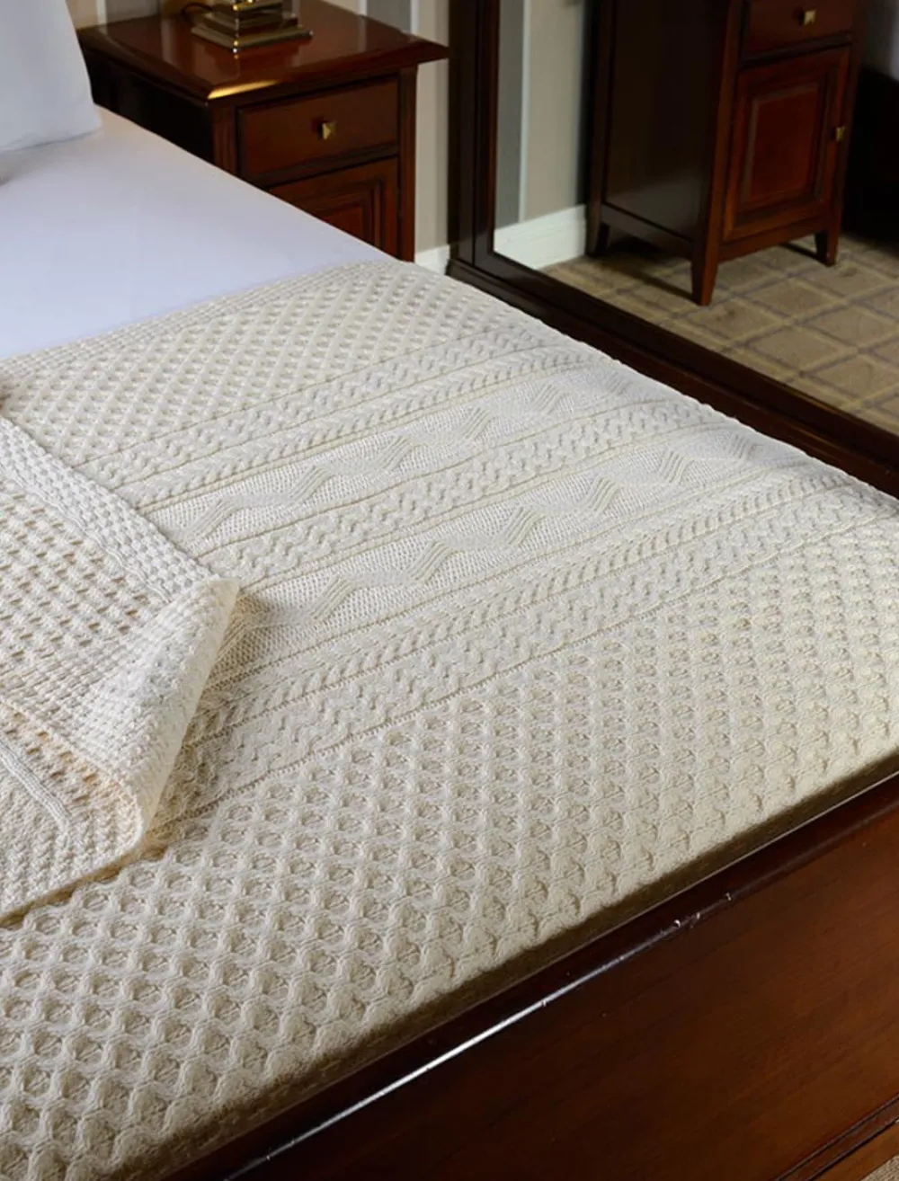 Glenaran Clan Throws^Ryan Clan Aran Throw