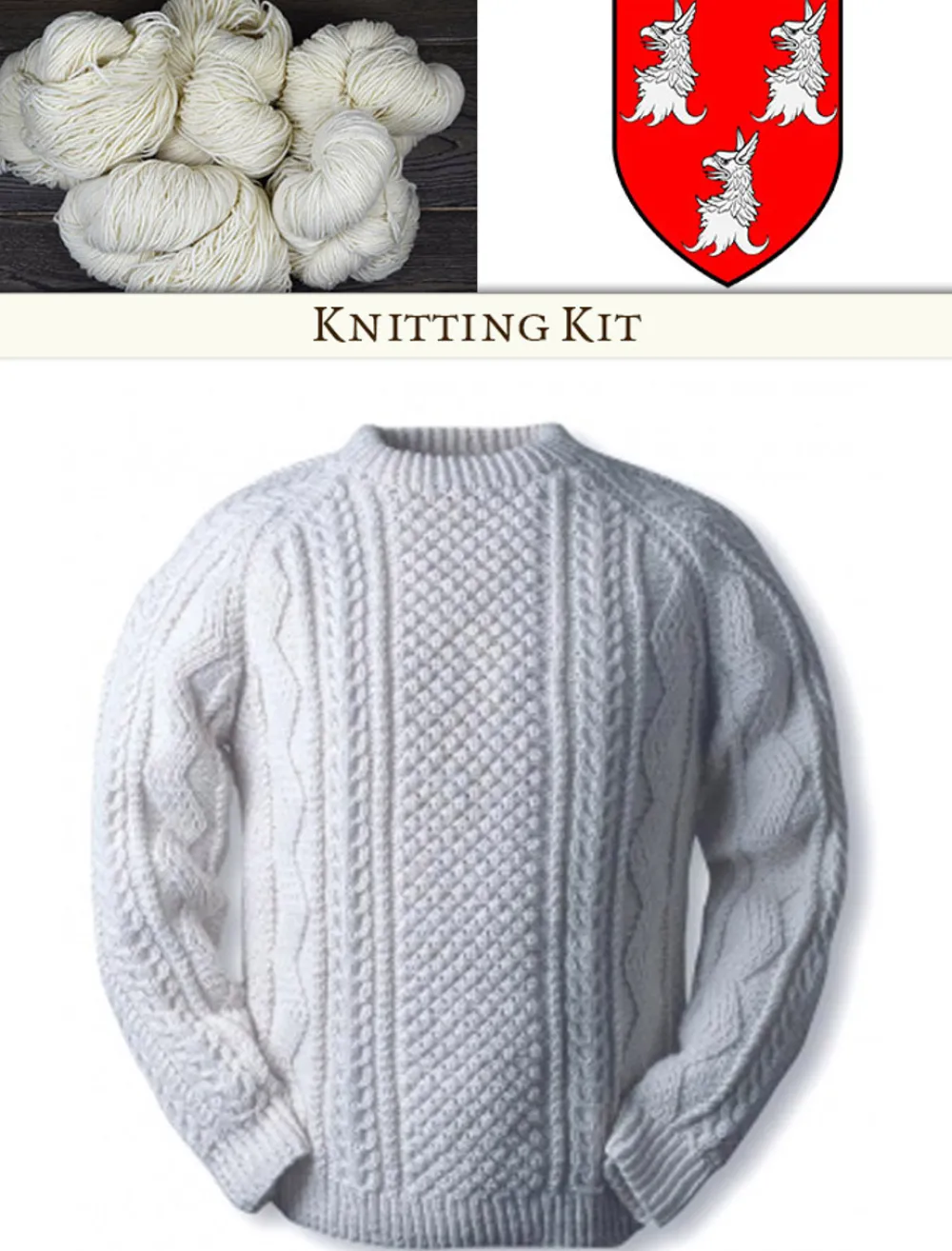 Glenaran Clan Knitting Patterns And Kits^Ryan Knitting Kit