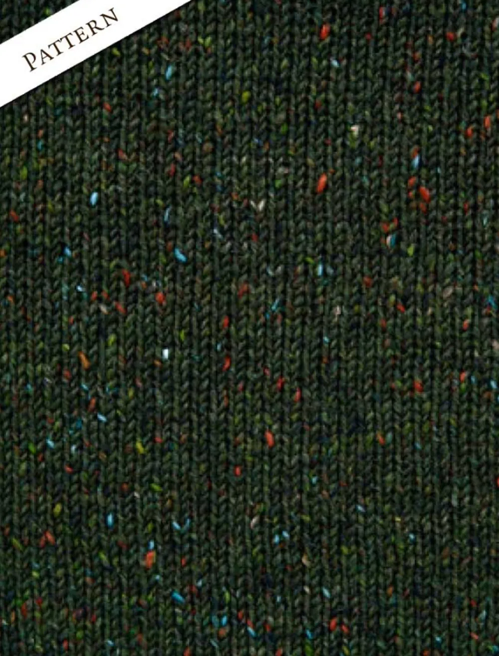 Glenaran Sweaters^Men's Donegal Tweed 2 Button Sweater