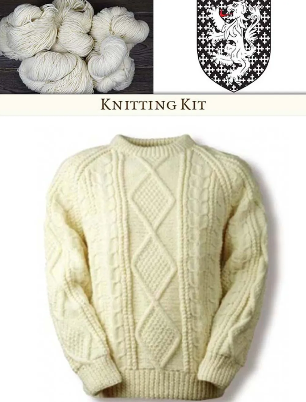 Glenaran Clan Knitting Patterns And Kits^Long Knitting Kit