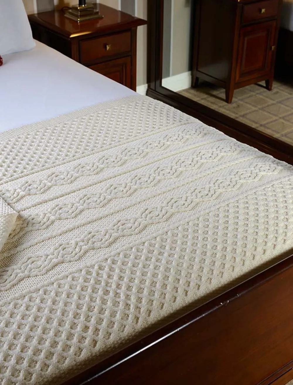 Glenaran Clan Throws^Ahern Clan Aran Throw