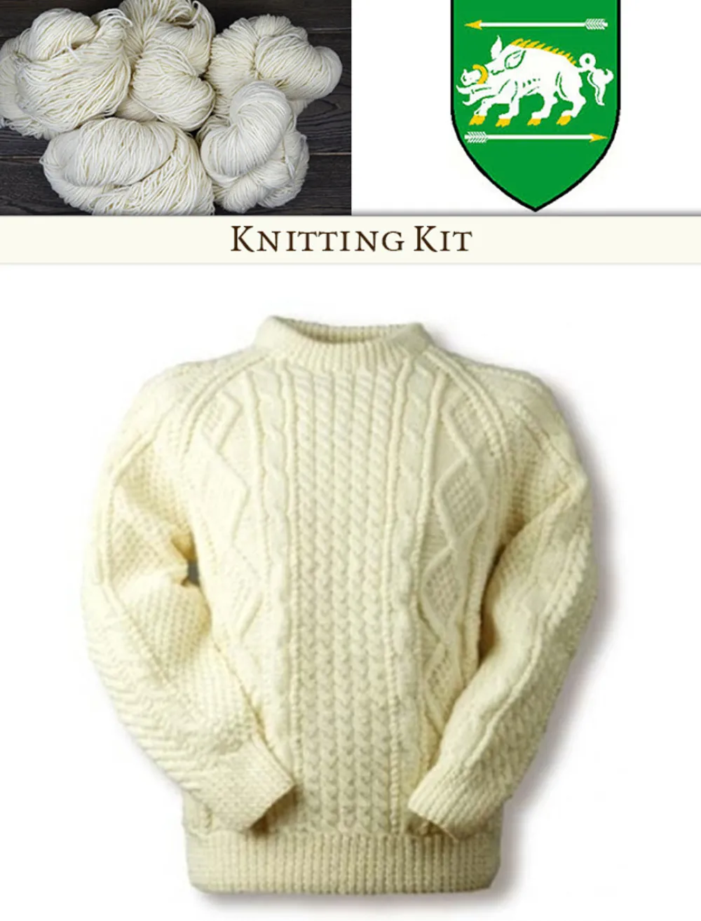 Glenaran Clan Knitting Patterns And Kits^Hanley Knitting Kit
