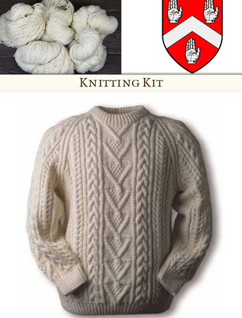 Glenaran Clan Knitting Patterns And Kits^Byrne Knitting Kit