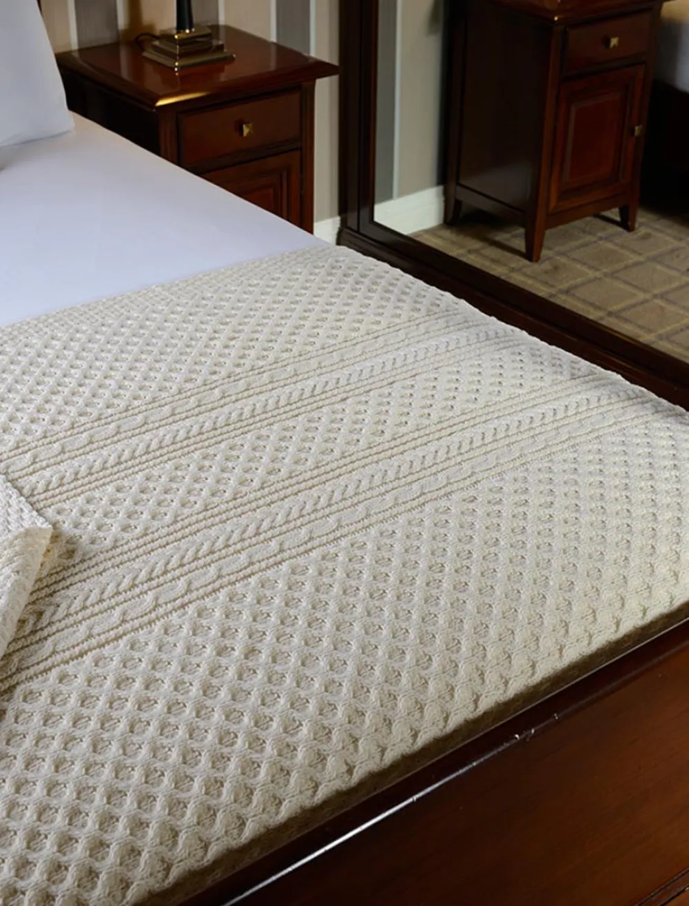 Glenaran Clan Throws^Magee Clan Aran Throw