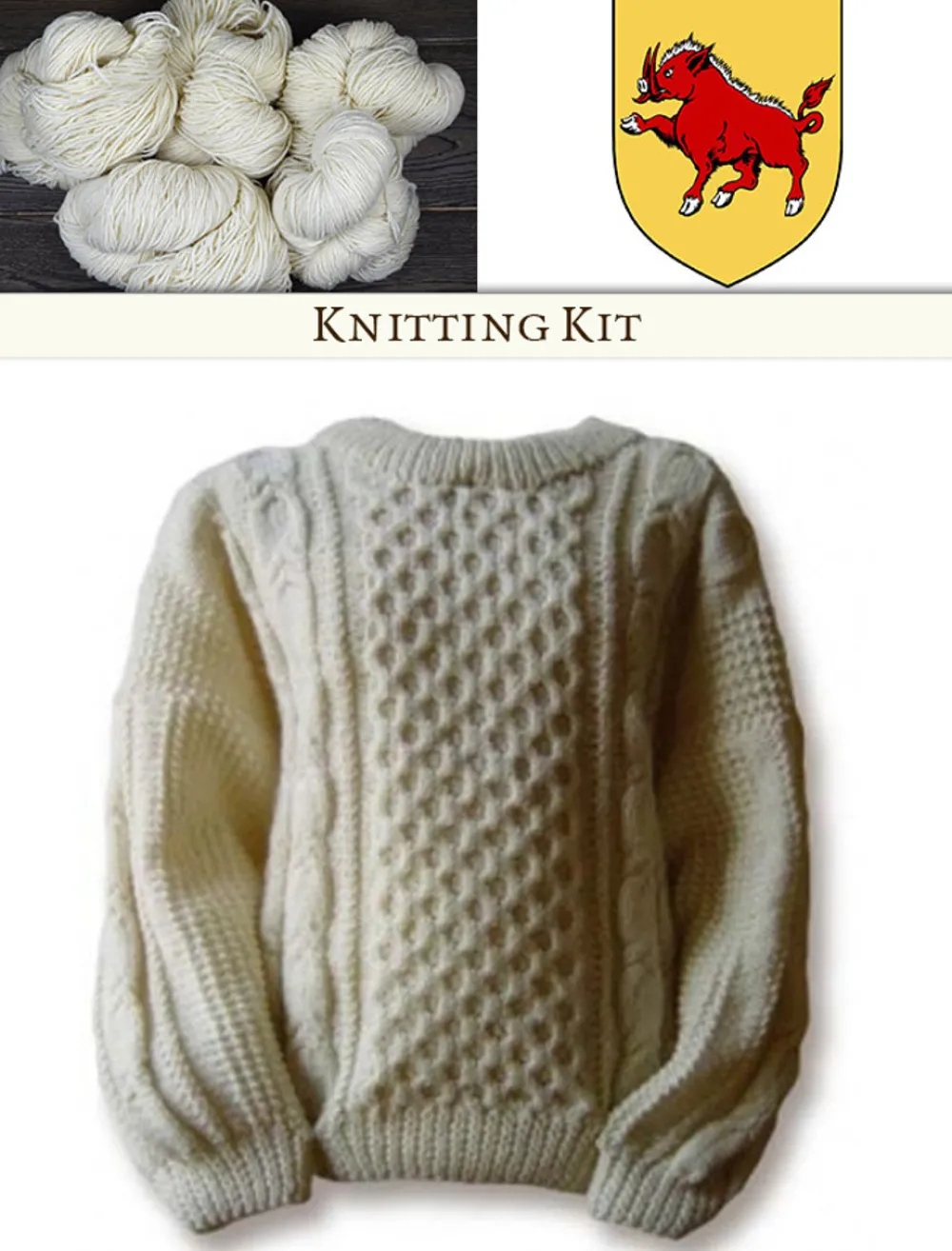 Glenaran Clan Knitting Patterns And Kits^O'Malley Knitting Kit