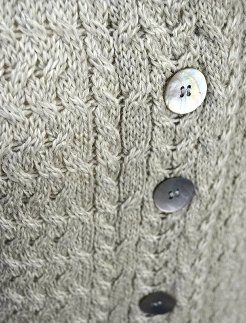 Glenaran Cardigans, Jackets & Coatigans^Trellis Aran Coat