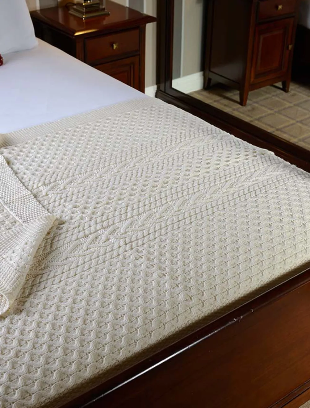 Glenaran Clan Throws^Brennan Clan Aran Throw