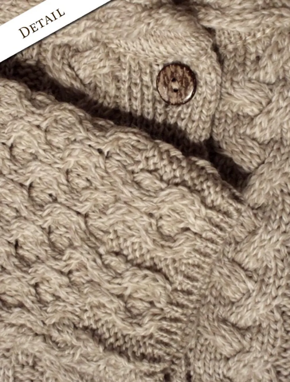 Glenaran Cardigans, Jackets & Coatigans^Honeycomb Button-Up Cardigan