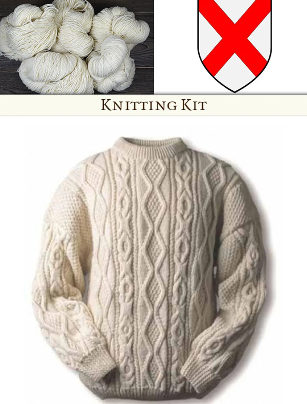 Glenaran Clan Knitting Patterns And Kits^Fitzgerald Knitting Kit