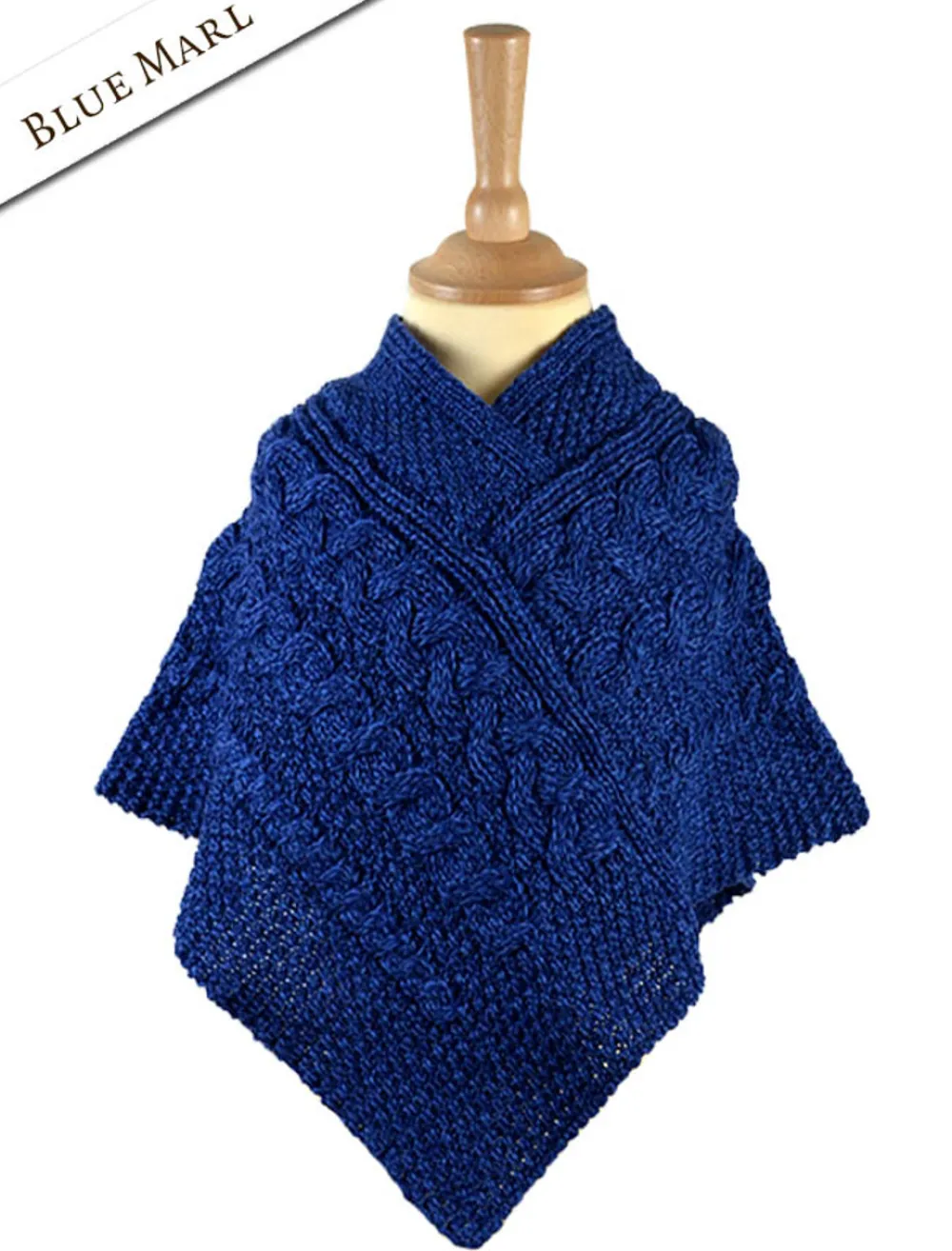 Glenaran Sweaters, Cardigans & Jackets^Kids Cable Knit Aran Poncho