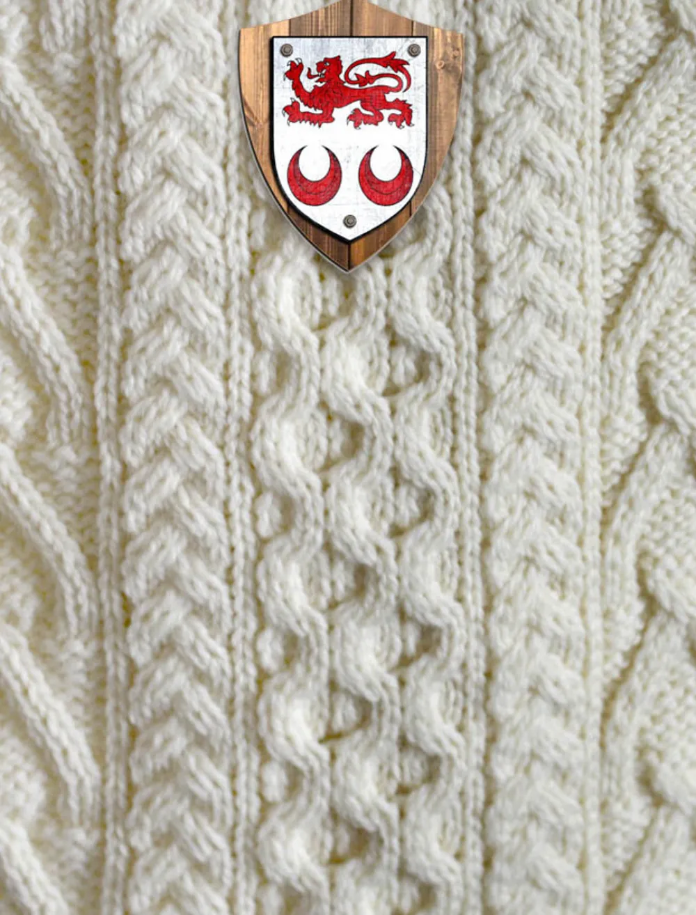 Glenaran Clan Throws^Kavanagh Clan Aran Throw